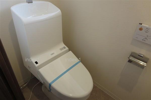 Toilet. With a cleaning function was healthy toilet