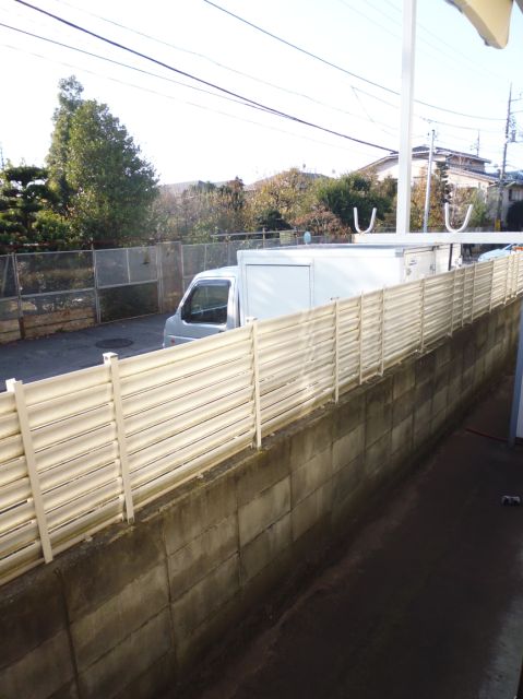 Balcony. Facing south in the sunny veranda