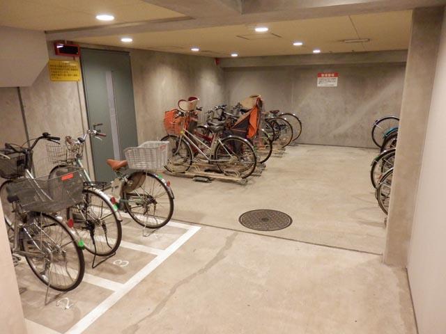 Other common areas. Bicycle-parking space