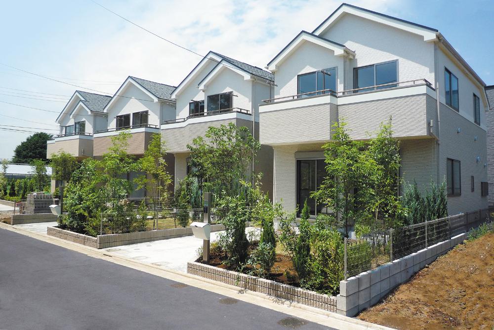 Model house photo. Model house