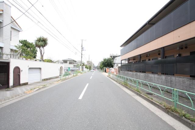 Local photos, including front road. Spacious 11m with a front road sidewalk!