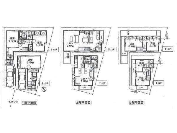 Floor plan. 59,800,000 yen, 4LDK, Land area 78.34 sq m , Building area 110.16 sq m