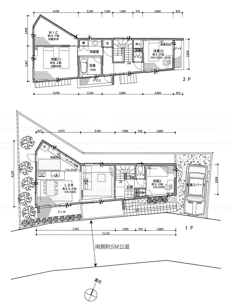 Floor plan. (3), Price 89,800,000 yen, 3LDK, Land area 125 sq m , Building area 99.72 sq m