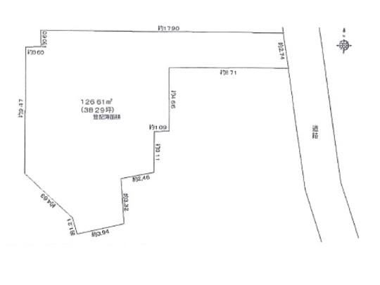 Compartment figure. Land price 65 million yen, Land area 126.61 sq m compartment view