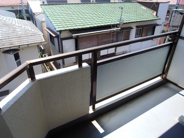 Balcony. The top floor of the balcony!