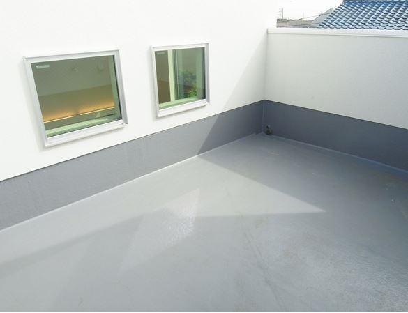 Balcony. C Building roof balcony