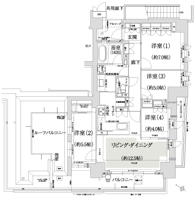 Floor: 4LDK + WIC, the area occupied: 89.4 sq m, Price: 86,950,000 yen (plan), now on sale