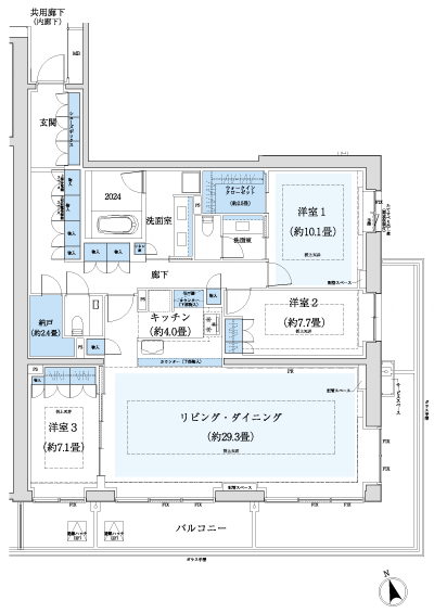 Floor: 3LDK + WIC + N, the occupied area: 152.01 sq m, Price: 200 million 69,956,790 yen, now on sale