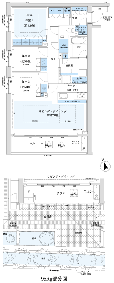 Floor: 3LDK + SIC + N, the occupied area: 95.71 sq m, Price: 100 million 17,668,010 yen, now on sale