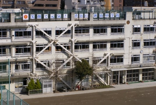 Junior high school. Hachiyama 1122m until junior high school (junior high school)