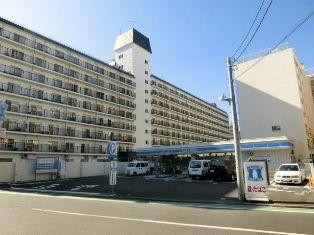 Local appearance photo. "Hatagaya" Station 3-minute walk location of. Night with auto lock ・ In live-management is good management system.