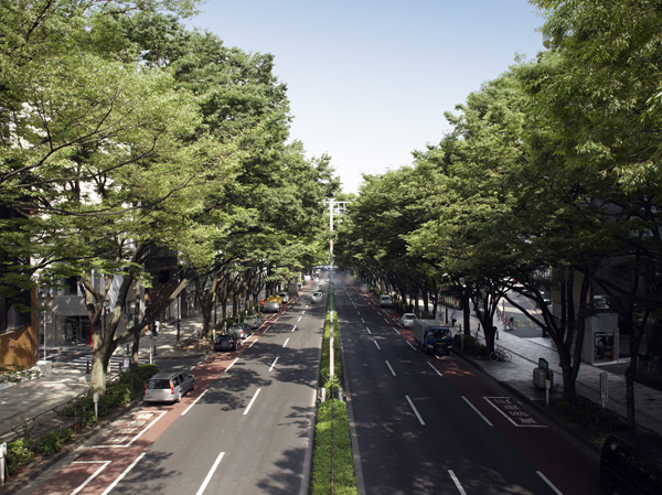 Surrounding environment. Omotesando skyline (about 690m, A 9-minute walk)