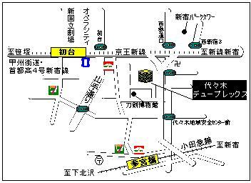 Local guide map