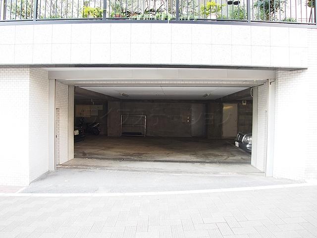 Parking lot. Common areas