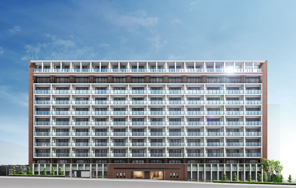 Buildings and facilities. Exterior - Rendering  ※ Those Rendering is that caused draw based on the drawings of the planning stage, In fact a slightly different. Also trees or the like in the site is what drew the image after it has to some extent growth. Shades of leaves and flowers, Tree form, etc. is different from the actual is an image. Planted 栽計 images are subject to change without prior notice.