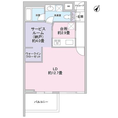 Floor plan. Center line of wall area 45.24 sq m (about 13.68 square meters)