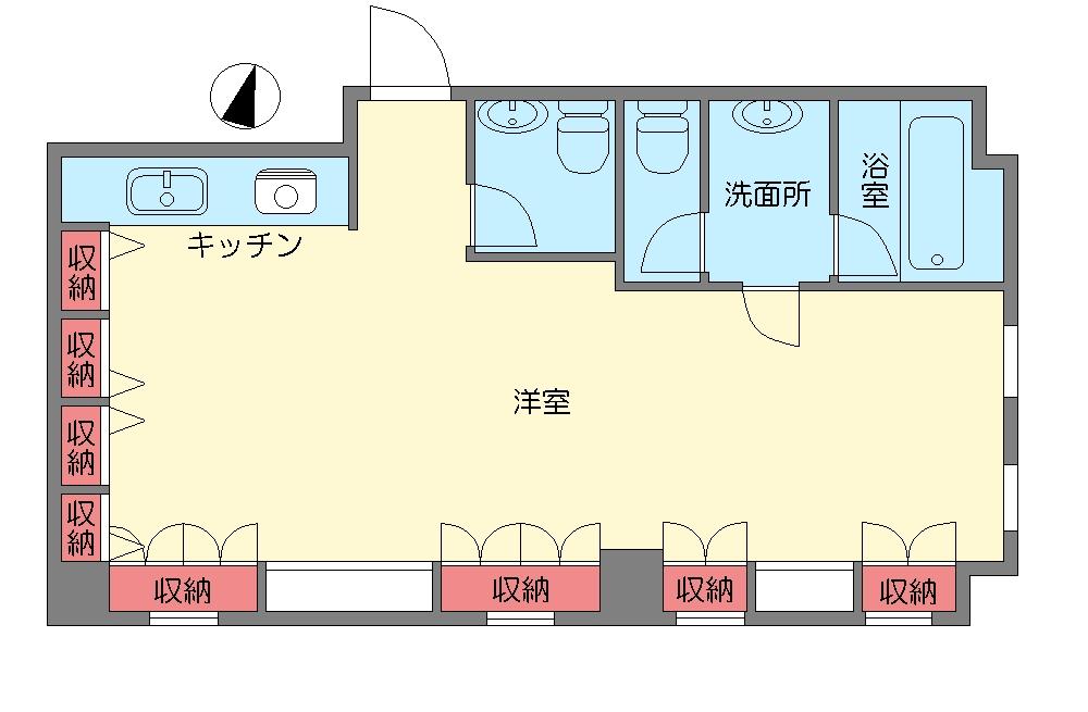 Floor plan. Price 30 million yen, Occupied area 83.08 sq m spacious studio