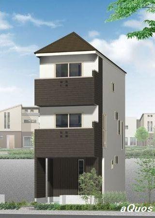 Rendering (appearance). (B Building) Rendering ~ Clear some space that does not take the diagonal lines that take advantage of the design housing characteristics of the third kind altitude district of simple modern is attractive ~