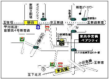 Local guide map