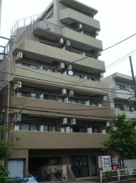 Local appearance photo. Reinforced concrete 7-storey apartment