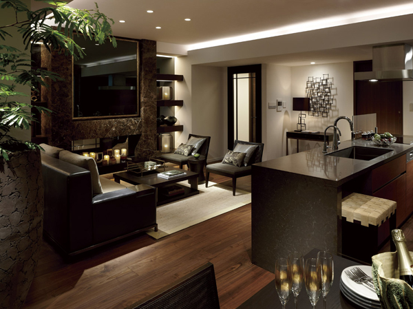 Living. LIVING ・ DINING ・ KITCHEN