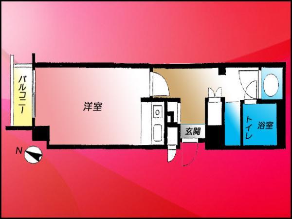 Floor plan. Price 23.2 million yen, Occupied area 30.69 sq m