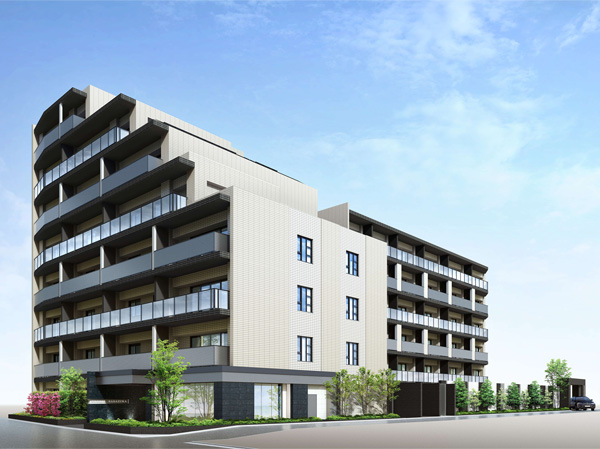 Buildings and facilities. Keio Line "Sasazuka" 6-minute walk from the station south exit. 3LDK center (1LDK ~ 4LDK) Parkside Residence of all 59 House, birth. (Exterior view)