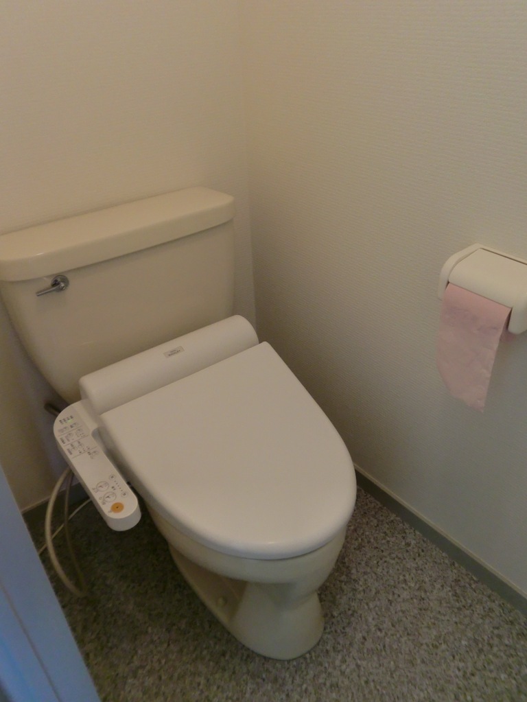 Toilet.  ◆ Warm water washing toilet