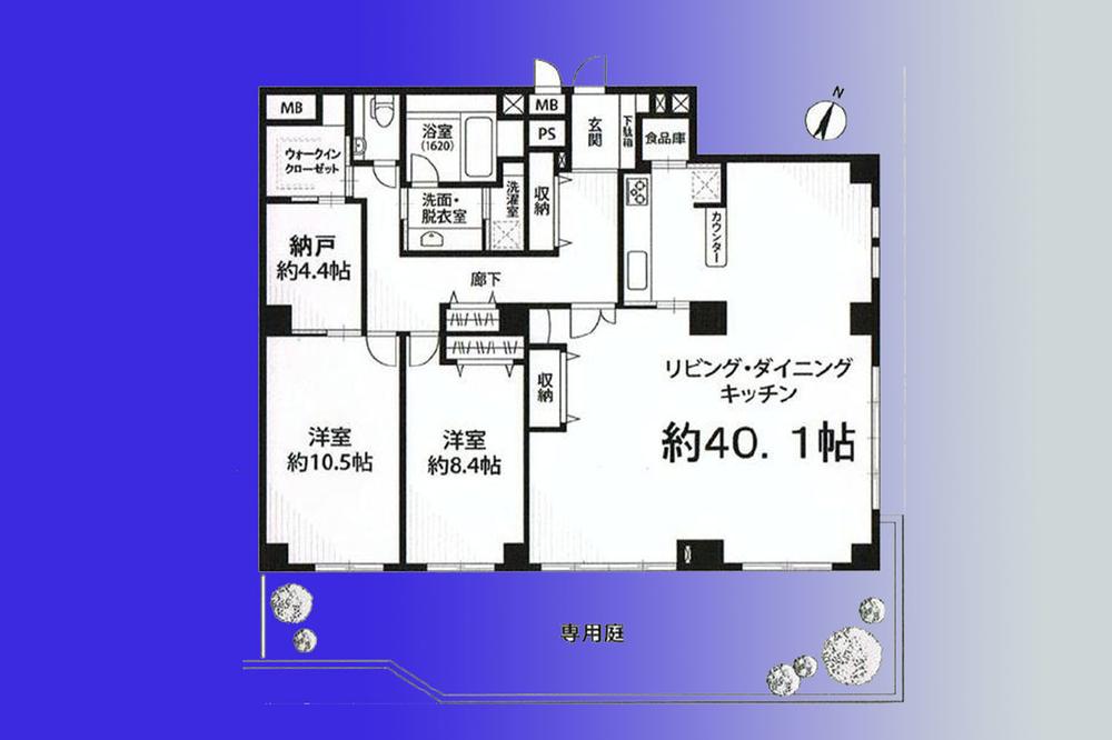Floor plan. 2LDK + S (storeroom), Price 96 million yen, Footprint 148.48 sq m   [Floor plan] All room 8 pledge more elegant floor plan.