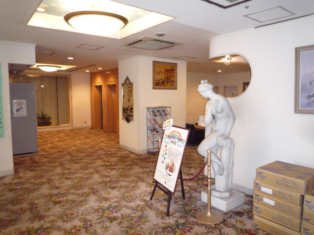 lobby. 1F hotel lobby