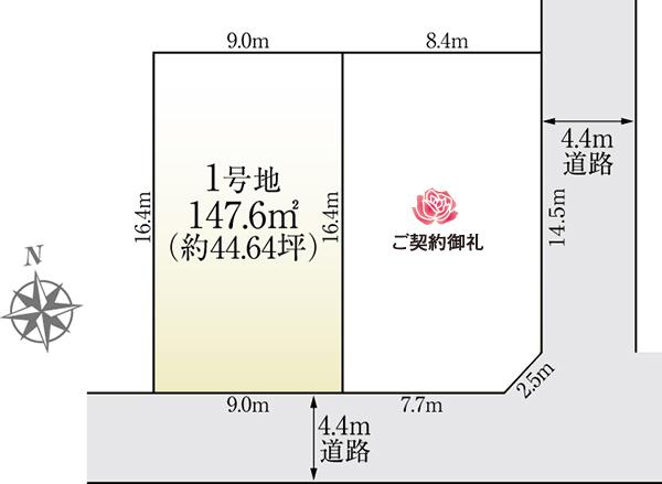 Compartment figure. Land prices - ※ Sales compartment Figure
