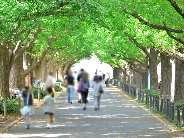 Surrounding environment. Meiji Jingu Gaien (about 970m, Walk 13 minutes)