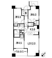 Floor: 3LDK + WIC + N, the area occupied: 68 sq m, Price: TBD