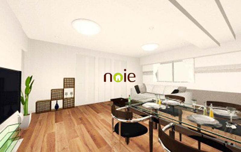 Living. ◆ Because of the floor plan of the square and refreshing, Easy to place the furniture such as a large sofa and table.