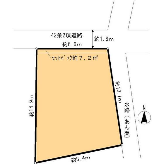 Compartment figure. Land price 31.5 million yen, Land area 96.93 sq m