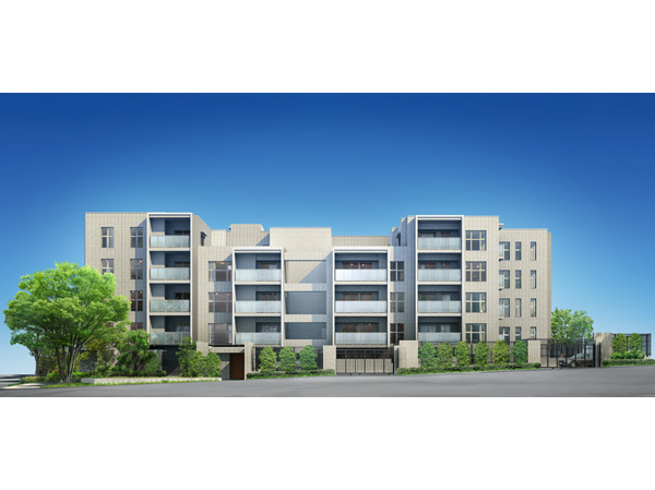 Shared facilities.  [Woven is magnificent design and mellow Naru trees, Taste of Yingbin] Gently proud, The entrance to welcome the Lord, We arranged a rich texture tiles to produce a profound feeling and dignity. further, Likened the outer wall on campus, Layout the rich trees so as to draw a landscape. Mansion of facial expressions neat design and leafy shade weave is, We will continue to insist on its own presence while providing color to the streets. (Exterior view)