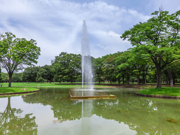 Surrounding environment. Yoyogi Park (a 15-minute walk / About 1200m)