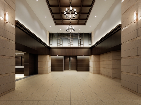 Entrance Rendering CG