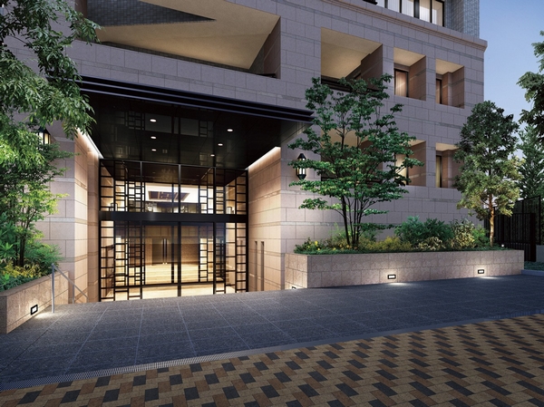 Entrance Rendering CG