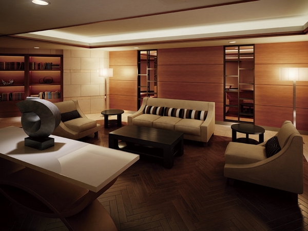 Lounge Rendering CG