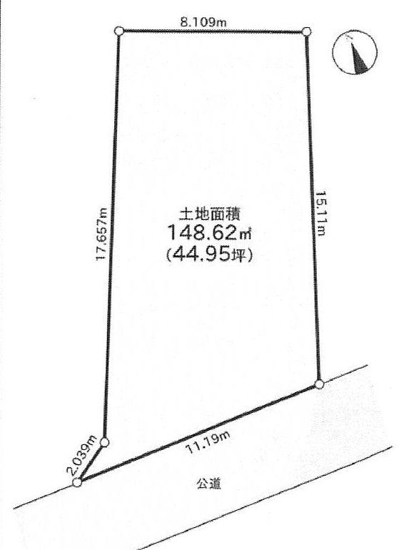 Compartment figure. Land price 100 million 33.6 million yen, Land area 148.62 sq m
