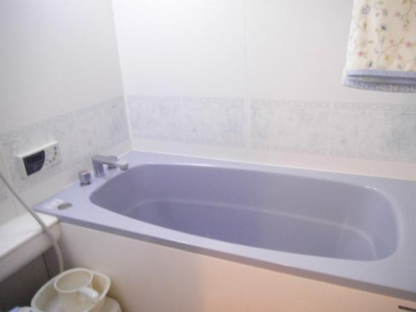 Bathroom. Adjacent to the park