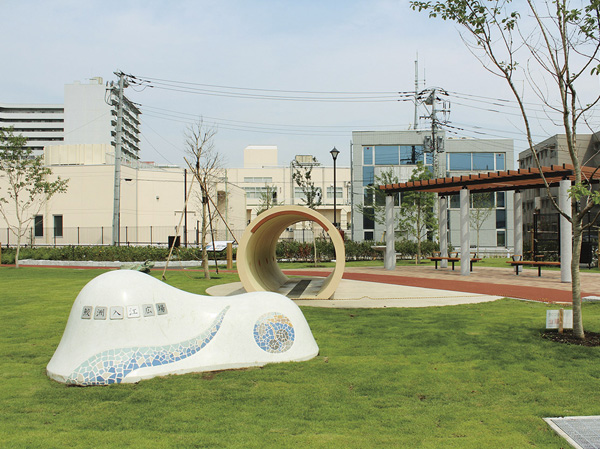 Surrounding environment. Sameshu Irie square (about 90m, A 2-minute walk)