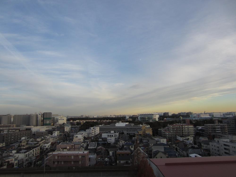 Balcony. View from the balcony (December 2013) Shooting