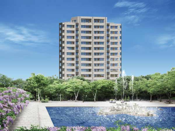 Shared facilities.  [Location that feels familiar water and green moisture] The surrounding area of ​​<Kuresutoforumu Minamioi> as including "Shinagawa Kumin Park", 450,000 sq m more than athletics stadium, which boasts a site area of, Six of the baseball field, Has a tennis court, "Oi Pier Central Seaside Park", There is a such as "Keihin Canal green road park" of the optimal length of approximately 2.5km to jog or walk. (Exterior view)