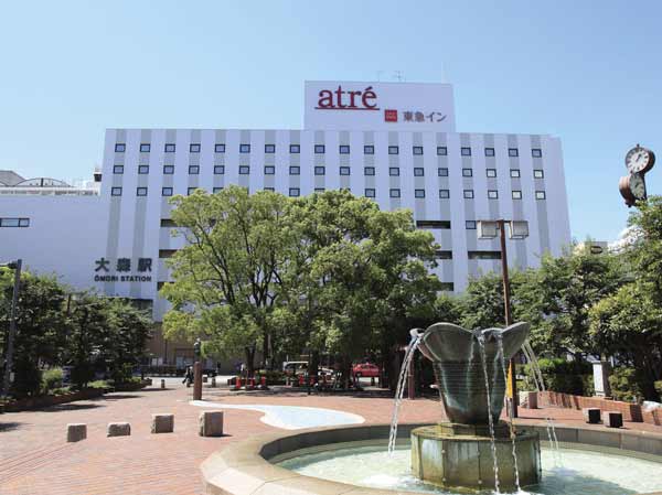 Surrounding environment. Atre Omori (Omori Station)