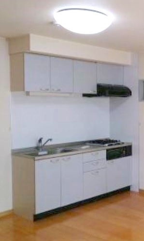 Kitchen. With happy grill