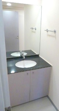 Washroom. Independence is a wash basin