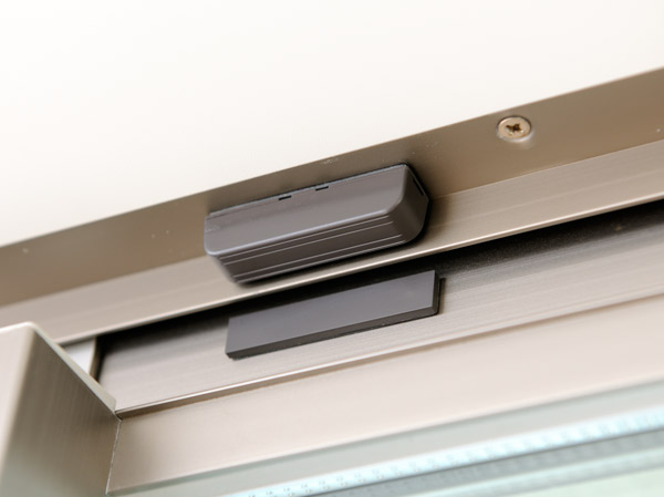 Security.  [Magnet sensor] Installing a magnet sensor into the opening, such as the front door and windows (except for the FIX window). If you are open illegally, Automatically reported to the monitoring center and at the same time emits a warning sound.