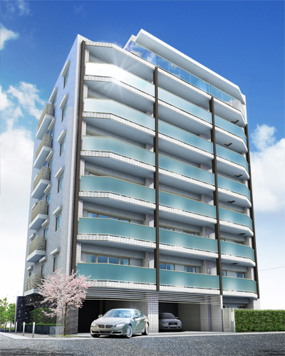 Buildings and facilities. Dignified also, Easy, Express the beauty and sophisticated exterior design that was interwoven the "sum" taste. Arranged the flowers and trees that started touched in four seasons of Japan Sakura, Such as the provision of the entrance with a grille-style auto door, In the face of the building it has to express the heart of Japan's hospitality. (Exterior view)